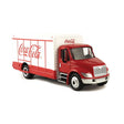 Beverage Delivery Truck (Metal) - Assembled -- Coca-Cola (white, red)