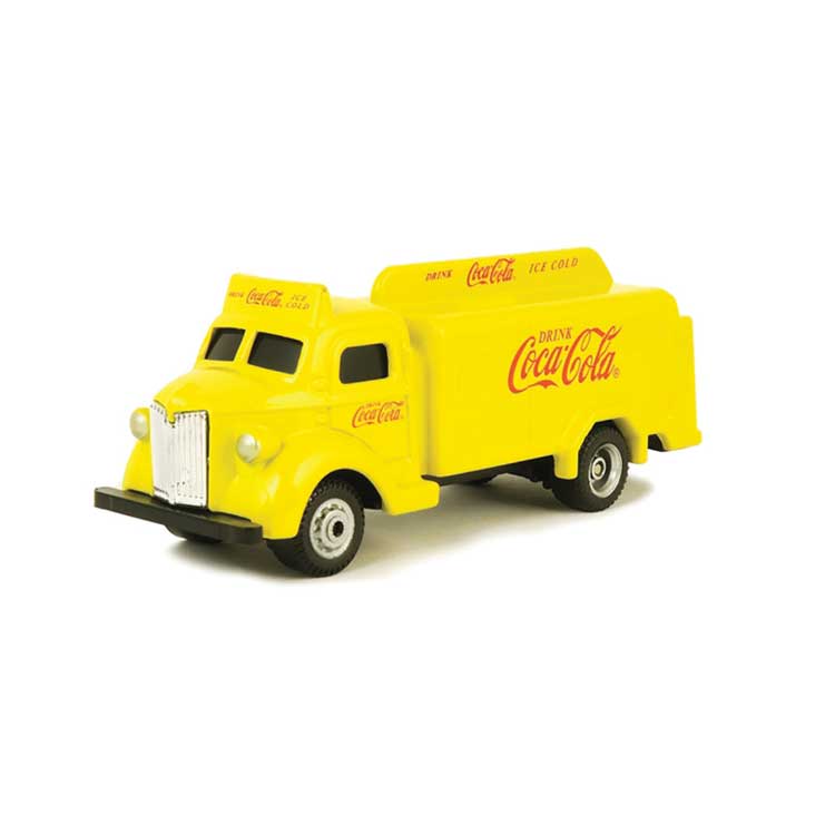 1947 Bottle Truck - Assembled -- Coca-Cola (yellow, red)
