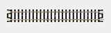 5" Straight Snap-Track(R) -- Black Ties pkg(6)-1
