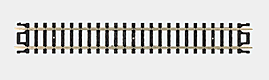 5" Straight Snap-Track(R) -- Black Ties pkg(6)-1