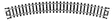Curved Snap-Track(R) -- 11" Radius, Black Ties pkg(6)