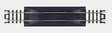 Rerailer Track -- Black Ties pkg(3)