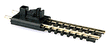 Bumper Track -- Black Ties, 2-3/8" length