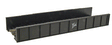 Decorated Code 80 Plate-Girder Bridge -- Delaware & Hudson (black, white)