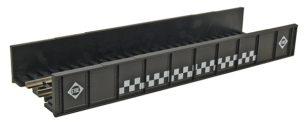 Decorated Code 80 Plate-Girder Bridge -- Erie (black, white)