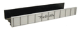 Decorated Code 80 Plate-Girder Bridge -- Denver & Rio Grande Western (black, white)