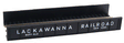 Decorated Code 80 Plate-Girder Bridge -- Lackawanna (black, white)