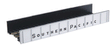 Decorated Code 80 Plate-Girder Bridge -- Southern Pacific (silver, black)