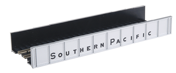 Decorated Code 80 Plate-Girder Bridge -- Southern Pacific (silver, black)