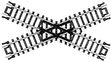 Crossings w/Black Ties -- 60 Degrees