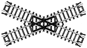 Crossings w/Black Ties -- 60 Degrees