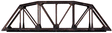 Through Truss Bridge Kit w/Code 80 Rail -- Silver