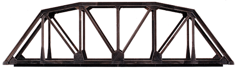 Through Truss Bridge Kit w/Code 80 Rail -- Silver