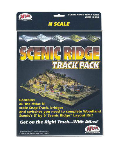 Scenic Ridge Track Pack -- For Woodland Scenics Scenic Ridge Layout-1