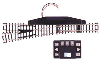 Code 80 No. 6 Remote Turnout (Switch) - Standard Line -- Left Hand