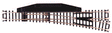 Code 80 No. 6 Manual Turnout (Switch) - Standard Line -- Right Hand