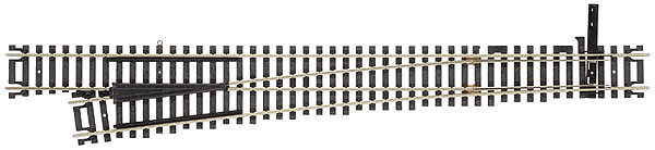 Code 100 Custom Line(R) Mark IV Turnout -- No. 8, Left Hand