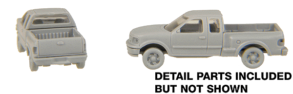 American Trucks - Ford F-150 Pickup w/Flared Sides; 2-Pack -- Undecorated