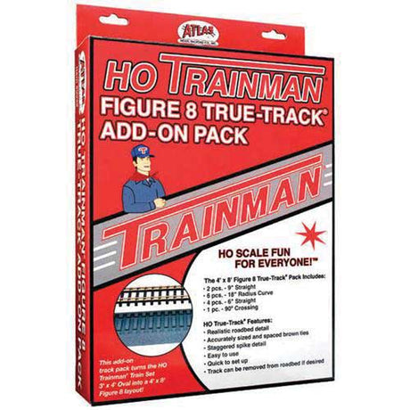 Code 83 Figure-8 Track Expansion Set - True-Track(R) -- 4 x 3' 1.2 x .9m Set-Up Size
