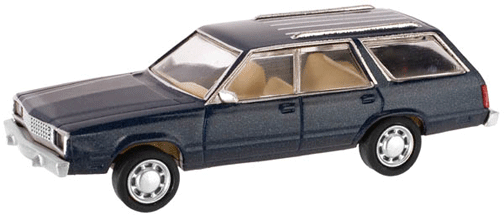Atlas Master(TM) American Automobiles 1978 Ford(R) Fairmont Wagon -- Dark Blue Metallic