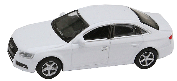 Welly(R) 2008 Audi A4 (Die Cast Body) -- White