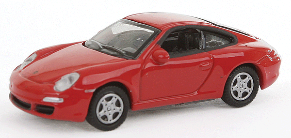Welly(R) Porsche 911 (Type 997) Carrera S Coupe (Die Cast w/Plastic Parts) -- Red