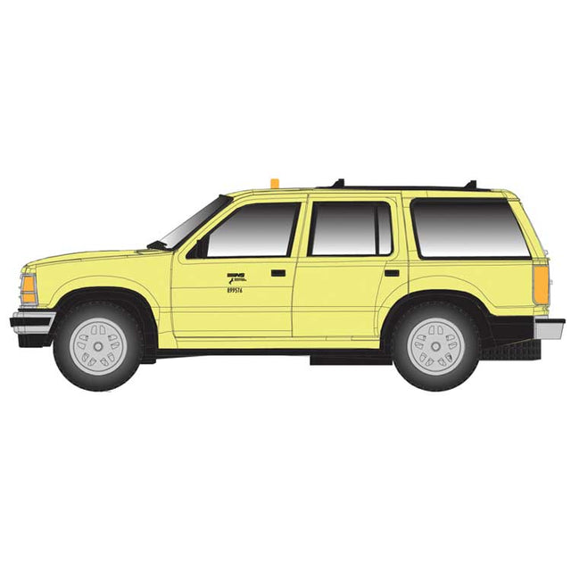 1993 Ford(R) Explorer - Assembled -- Norfolk Southern (yellow, black)