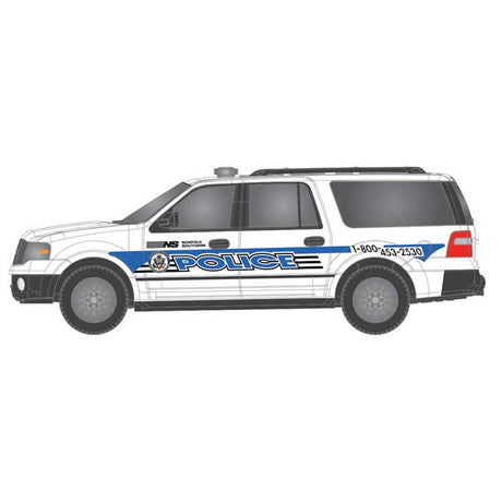 2007 Ford Expedition - Assembled -- Norfolk Southern (white, blue)