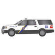 2007 Ford Expedition - Assembled -- Police (Truck Enforcement, white, black, blue, yellow)