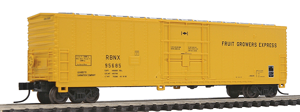 Atlas MasterLine(R) FGE 50' Boxcar -- Fruit Growers Express (RBNX) #95685 (yellow, black)