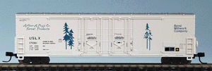 Evans 53' Double Plug-Door Boxcar -- Bend Millwork #17061