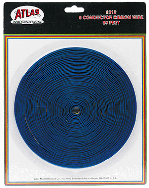 5-Conductor Ribbon Wire -- 50'  15.2m