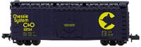 40' Plug-Door Boxcar - Assembled -- Chessie