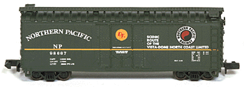 40' Plug Door Boxcar -- NP