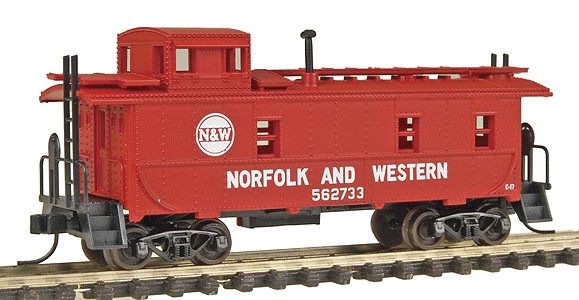 34' Cupola Caboose - Assembled -- Denver & Rio Grande Western