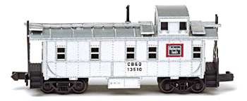Cupola Caboose -- CB&Q