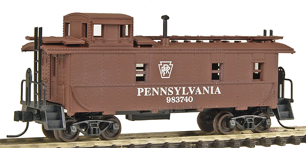 34' Cupola Caboose - Assembled -- Pennsylvania #983740