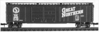 50' DD Boxcar GN