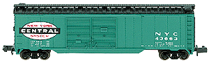 50' Staggered Double-Door Boxcar -- NYC