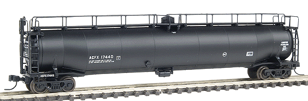 33,000 Gallon LPG Tank Car -- ACFX #17440 (black, white)