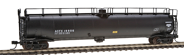 Atlas MasterLine(R) ACF 33,000 Gallon Tank Car -- ACFX #19906 (black, white)