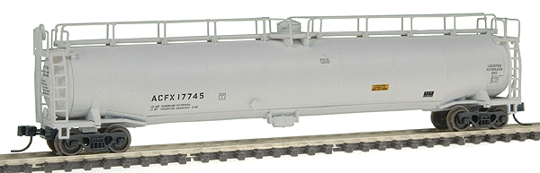 33,000 Gallon LPG Tank Car -- ACFX #17745 (white, black)