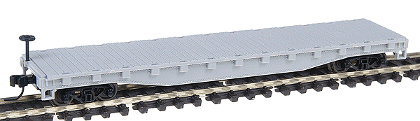 50' Flatcar w/Stakes -- Undecorated