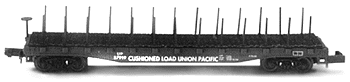 50' Staked Flatcar -- Union Pacific