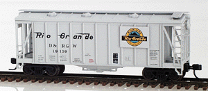 GATX Airslide (R) Covered Hopper -- Denver & Rio Grande Western #18109