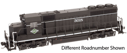 EMD GP40 w/DCC - Master(R) -- Illinois Central #3014 w/o Dynamic Brakes