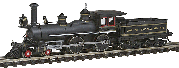4-4-0 American - Standard DC - Master(R) -- New Haven #629 (black, gold, gray, red)