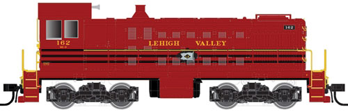 Alco S2 - Standard DC - Master(R) Silver -- Lehigh Valley #159