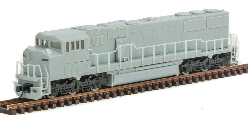 EMD SD60M w/DCC - Master(R) -- Undecorated w/3-Window Cab