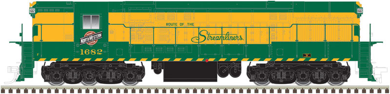 FM H24-66 Trainmaster w/DCC - Master(R) -- Chicago & North Western #1674